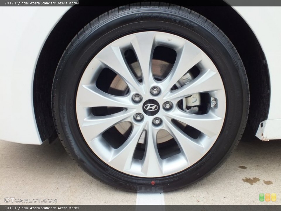 2012 Hyundai Azera  Wheel and Tire Photo #63202117