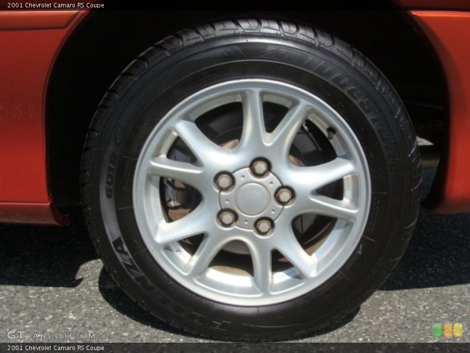 2001 Chevrolet Camaro RS Coupe Wheel and Tire Photo #63203278