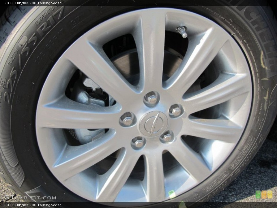 2012 Chrysler 200 Touring Sedan Wheel and Tire Photo #63204309