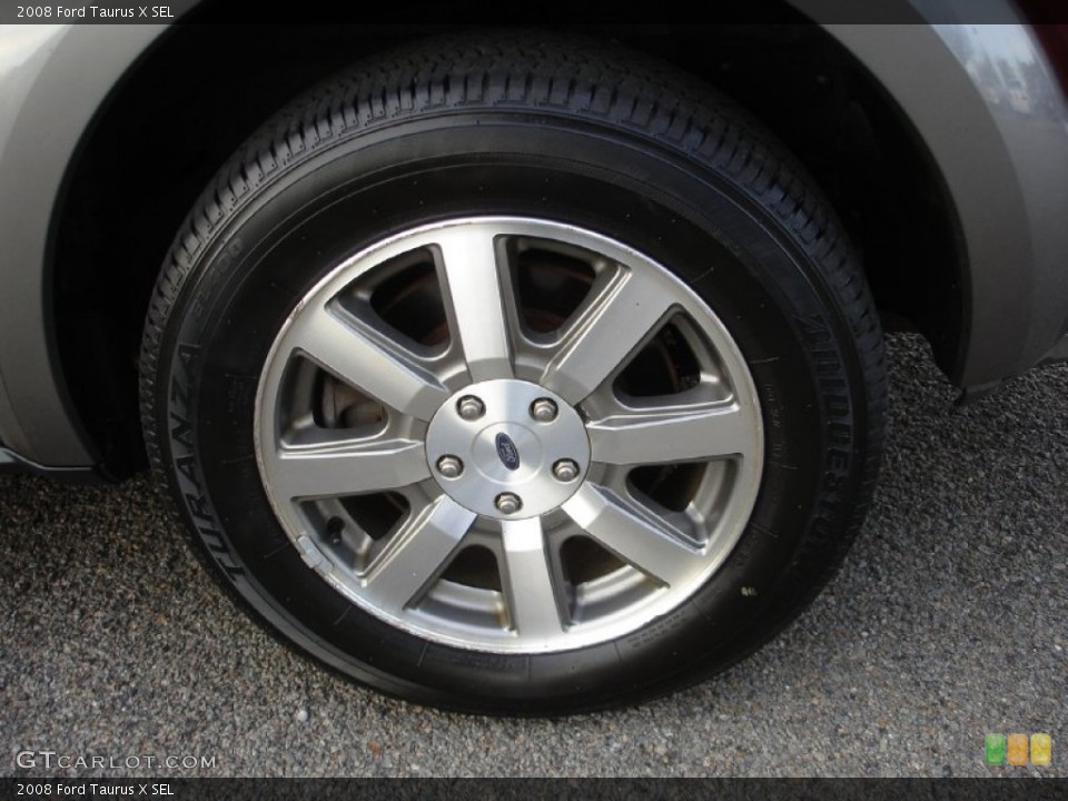2008 Ford Taurus X SEL Wheel and Tire Photo #63205499