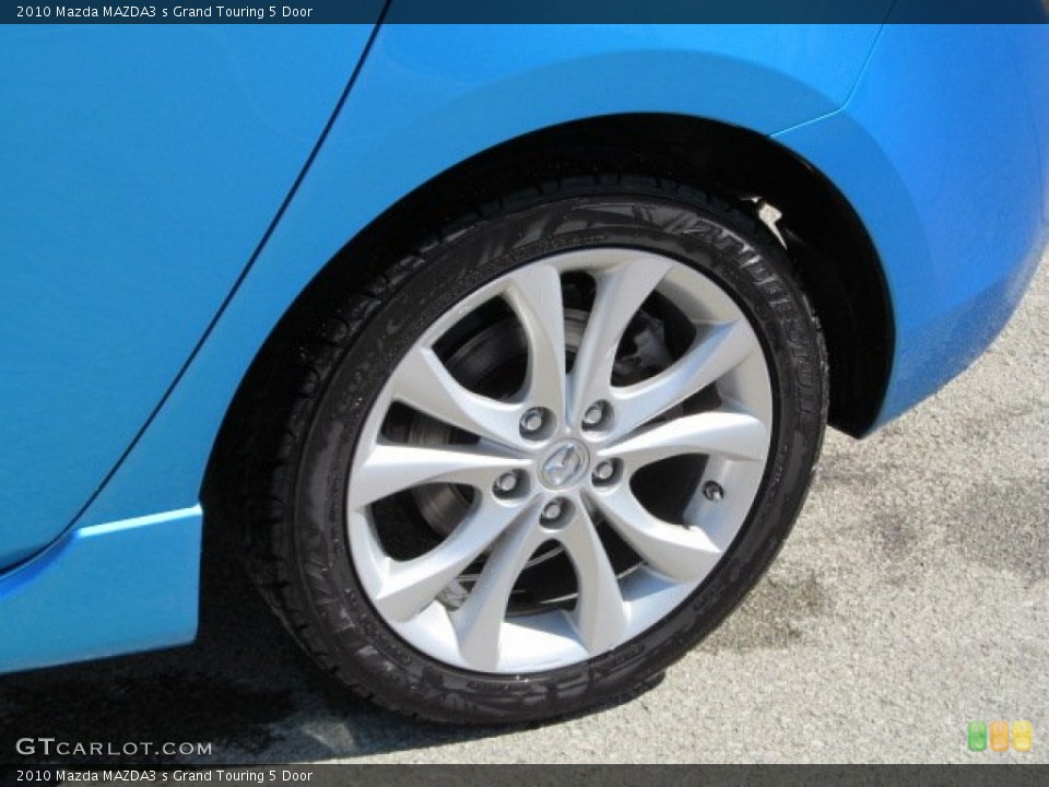 2010 Mazda MAZDA3 s Grand Touring 5 Door Wheel and Tire Photo #63207420