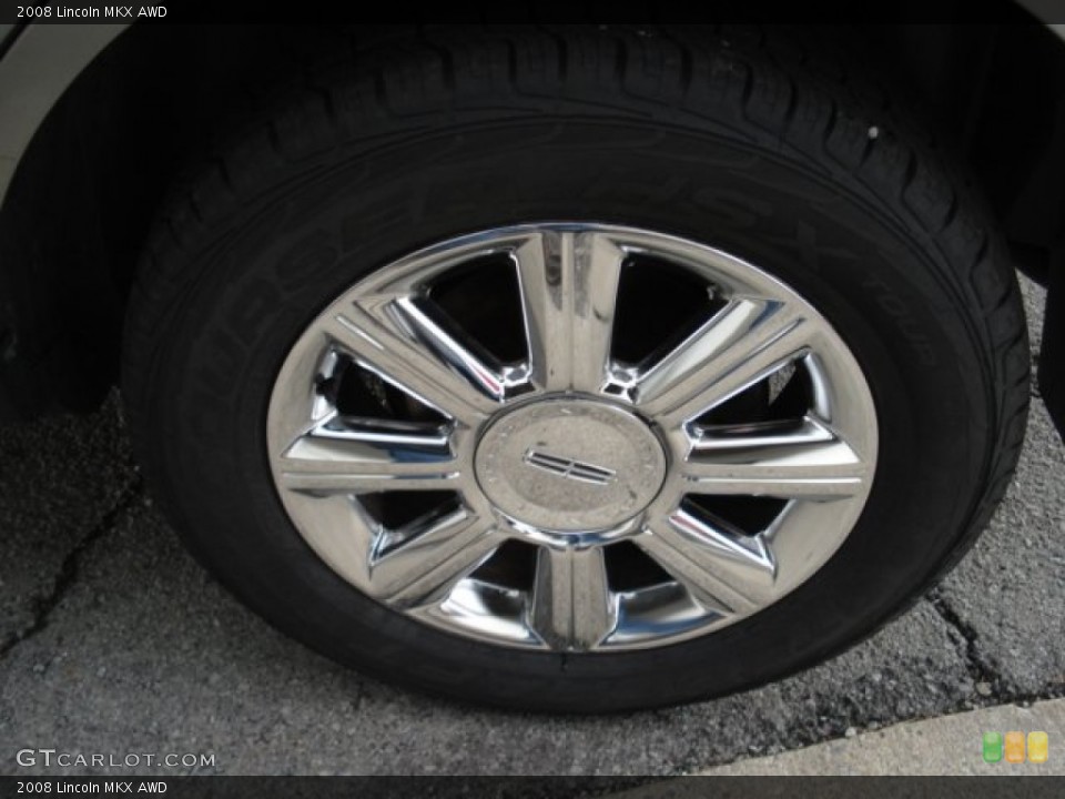 2008 Lincoln MKX AWD Wheel and Tire Photo #63208721
