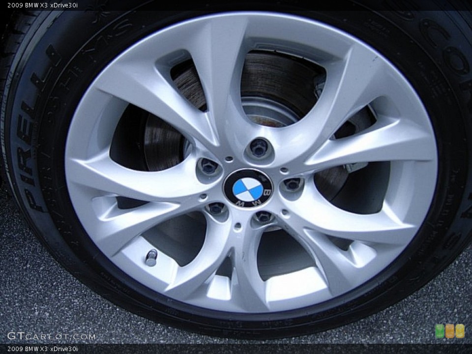 2009 BMW X3 xDrive30i Wheel and Tire Photo #63212640