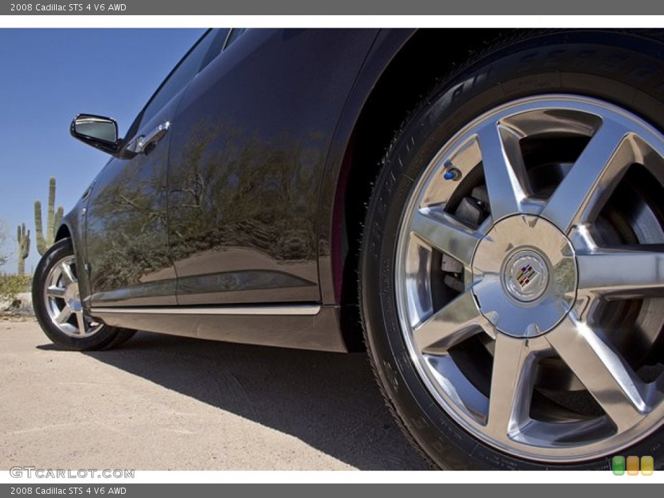2008 Cadillac STS 4 V6 AWD Wheel and Tire Photo #63212796