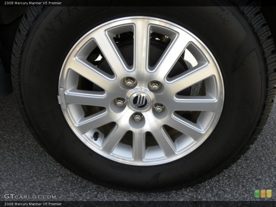 2008 Mercury Mariner V6 Premier Wheel and Tire Photo #63215424