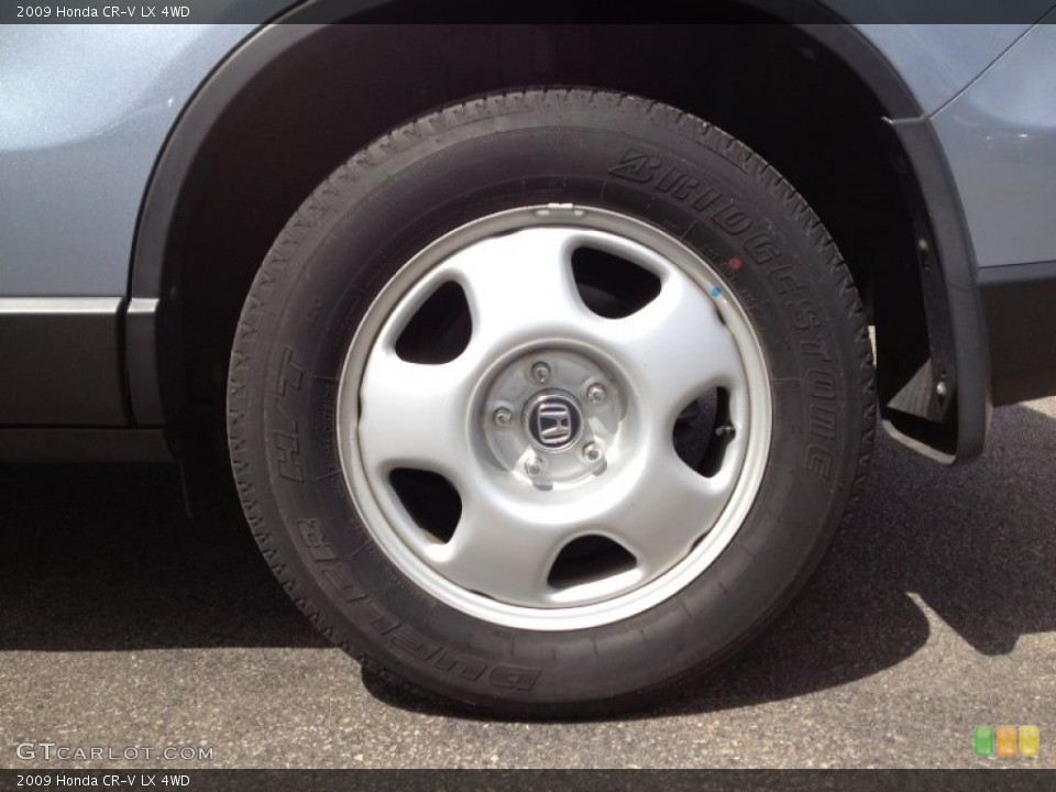 2009 Honda CR-V LX 4WD Wheel and Tire Photo #63220170