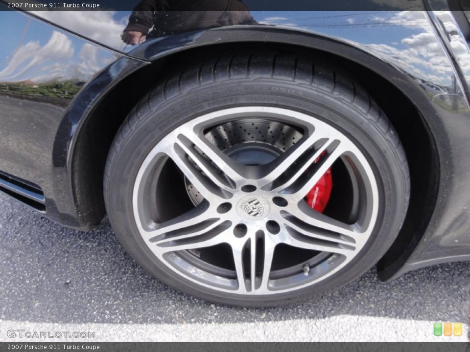 2007 Porsche 911 Turbo Coupe Wheel and Tire Photo #63226233