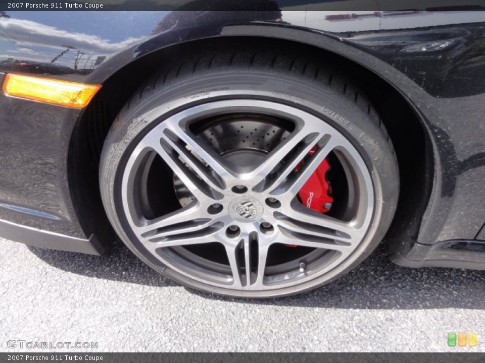 2007 Porsche 911 Turbo Coupe Wheel and Tire Photo #63226260