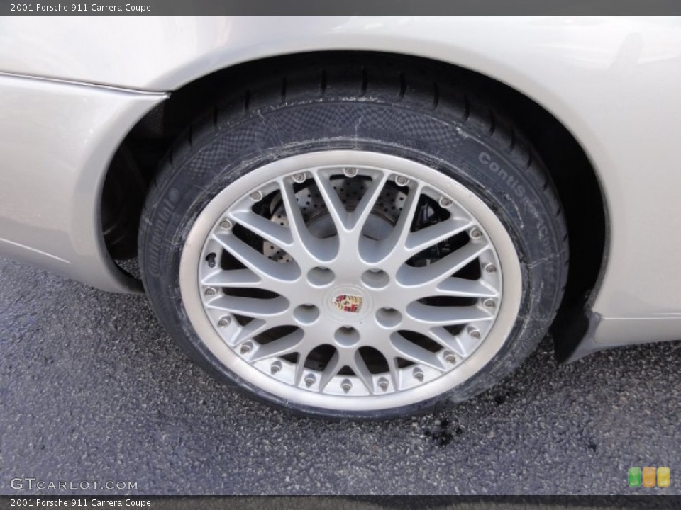 2001 Porsche 911 Carrera Coupe Wheel and Tire Photo #63226593