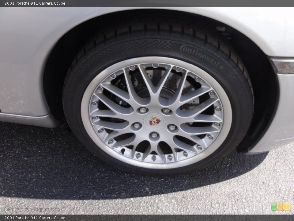 2001 Porsche 911 Carrera Coupe Wheel and Tire Photo #63226602