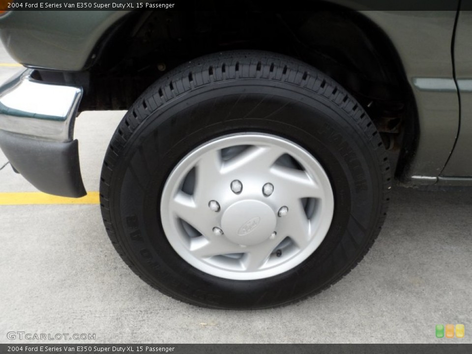 2004 Ford E Series Van E350 Super Duty XL 15 Passenger Wheel and Tire Photo #63231529