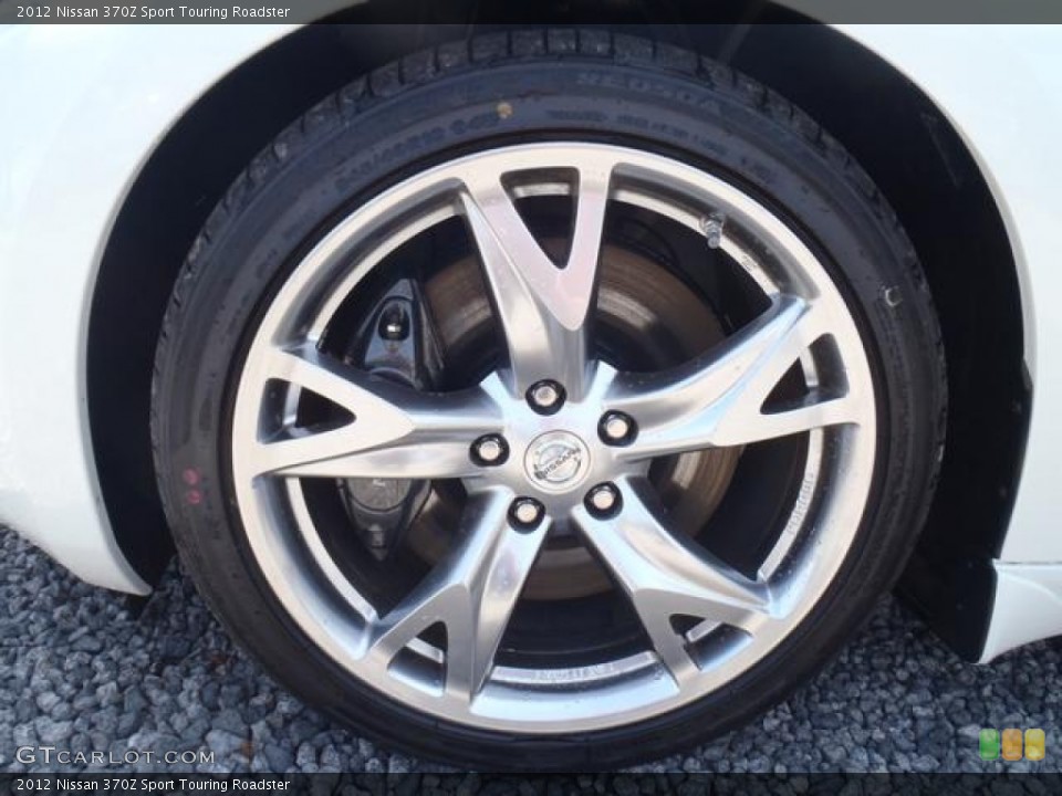 2012 Nissan 370Z Sport Touring Roadster Wheel and Tire Photo #63233160