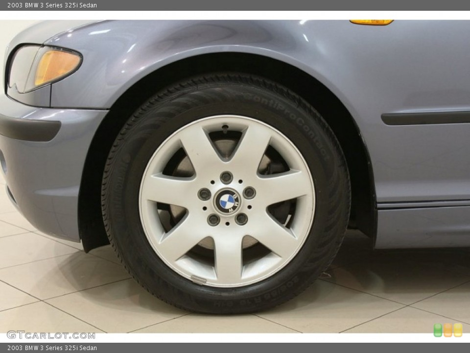 2003 BMW 3 Series 325i Sedan Wheel and Tire Photo #63236718