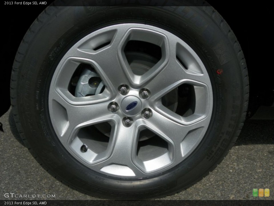 2013 Ford Edge SEL AWD Wheel and Tire Photo #63238404