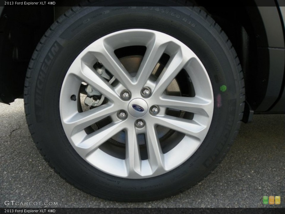 2013 Ford Explorer XLT 4WD Wheel and Tire Photo #63239268