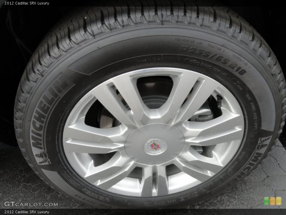 2012 Cadillac SRX Luxury Wheel and Tire Photo #63253828