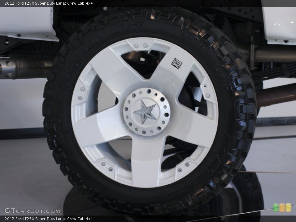 2012 Ford F250 Super Duty Custom Wheel and Tire Photo #63254303