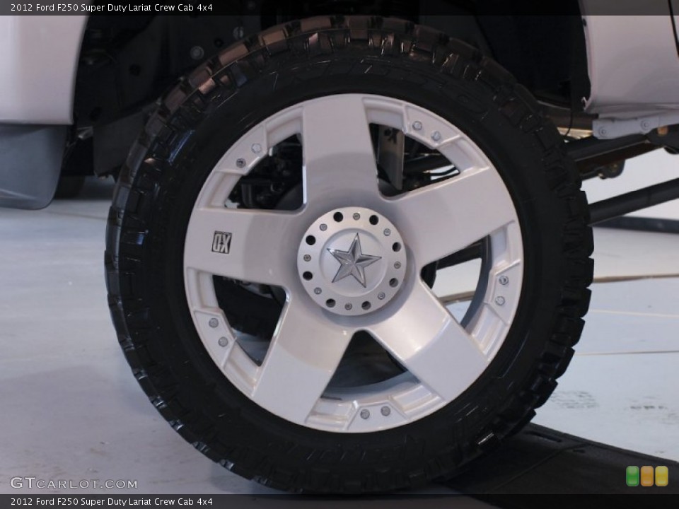 2012 Ford F250 Super Duty Custom Wheel and Tire Photo #63254323