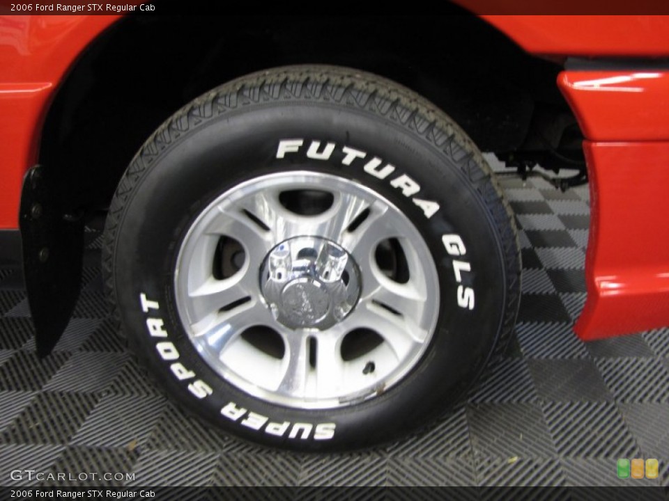 2006 Ford Ranger STX Regular Cab Wheel and Tire Photo #63257488