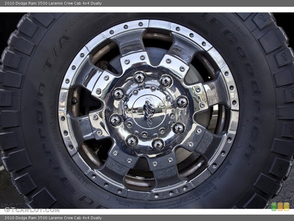 2010 Dodge Ram 3500 Custom Wheel and Tire Photo #63257668