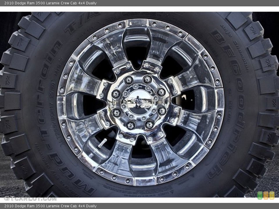 2010 Dodge Ram 3500 Custom Wheel and Tire Photo #63257676