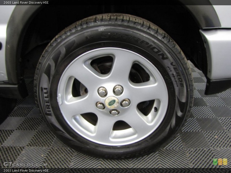 2003 Land Rover Discovery HSE Wheel and Tire Photo #63257815