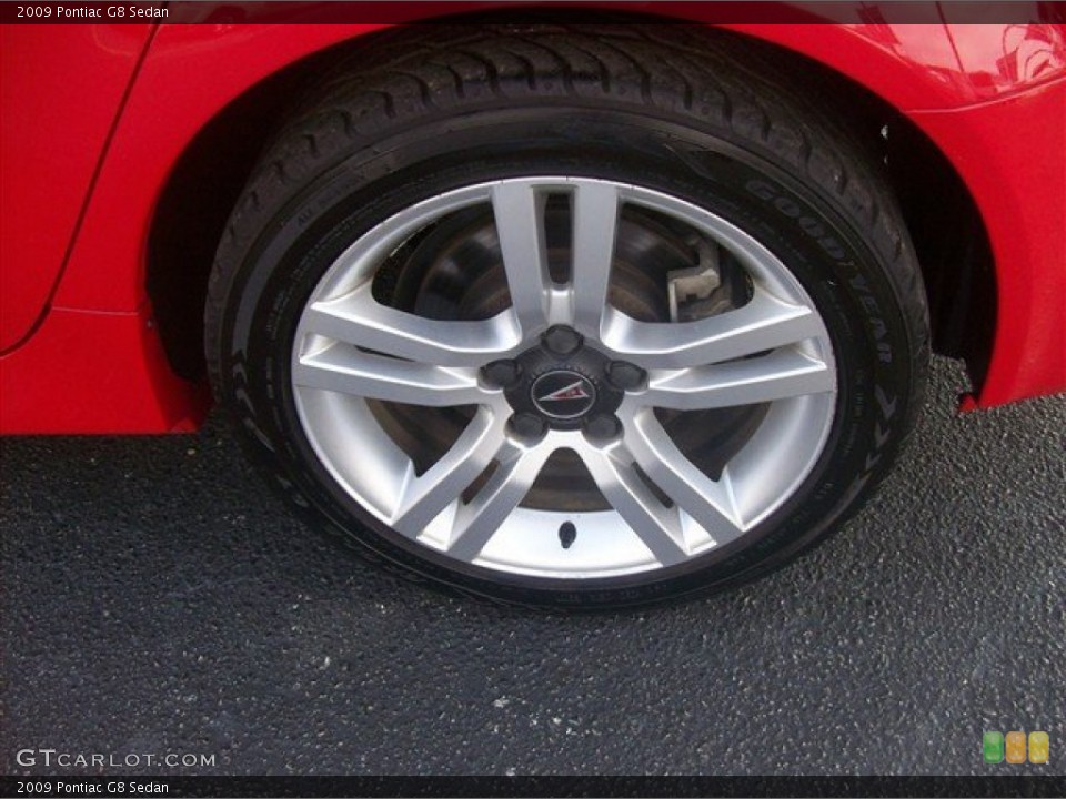 2009 Pontiac G8 Sedan Wheel and Tire Photo #63261365