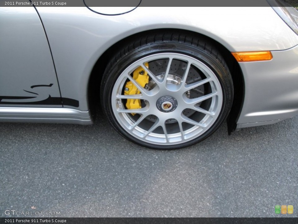 2011 Porsche 911 Turbo S Coupe Wheel and Tire Photo #63265585