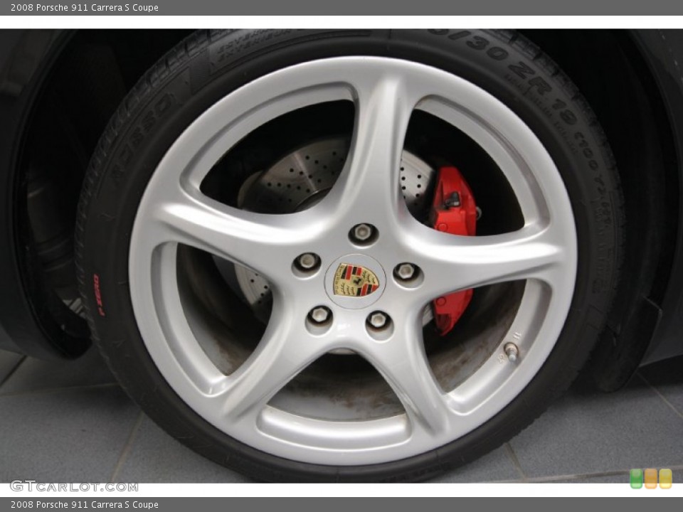 2008 Porsche 911 Carrera S Coupe Wheel and Tire Photo #63272070