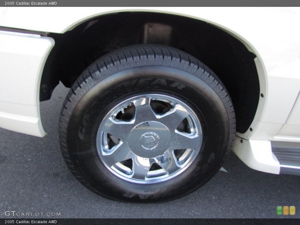 2005 Cadillac Escalade AWD Wheel and Tire Photo #63276317