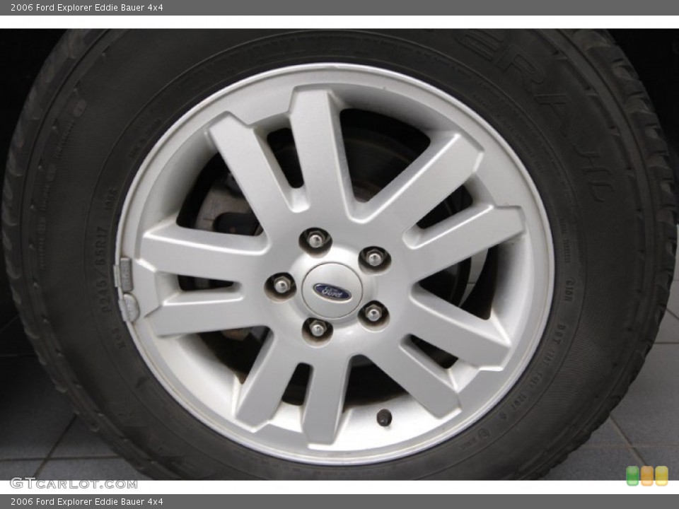 2006 Ford Explorer Eddie Bauer 4x4 Wheel and Tire Photo #63276712