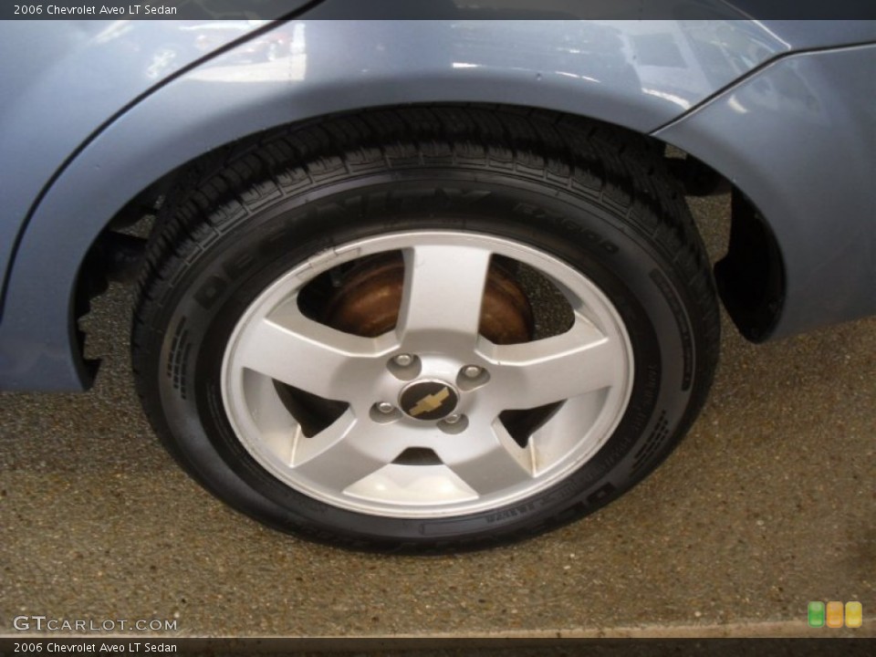2006 Chevrolet Aveo LT Sedan Wheel and Tire Photo #63281650