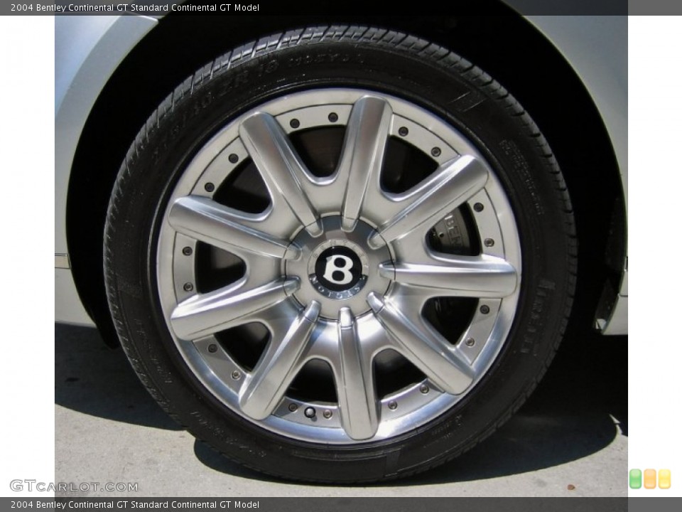 2004 Bentley Continental GT  Wheel and Tire Photo #63282655