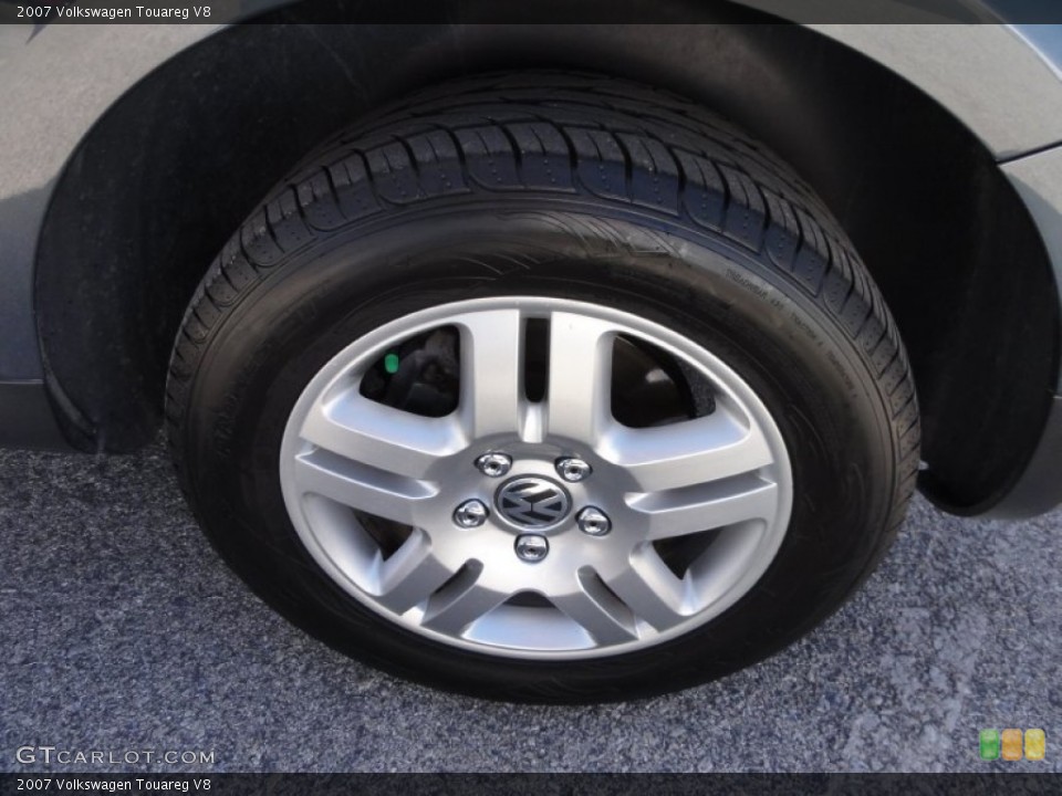 2007 Volkswagen Touareg V8 Wheel and Tire Photo #63287464