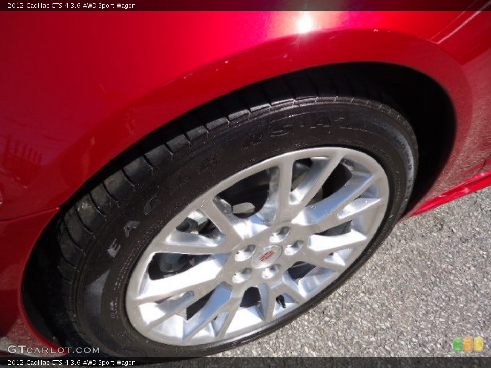 2012 Cadillac CTS 4 3.6 AWD Sport Wagon Wheel and Tire Photo #63293323