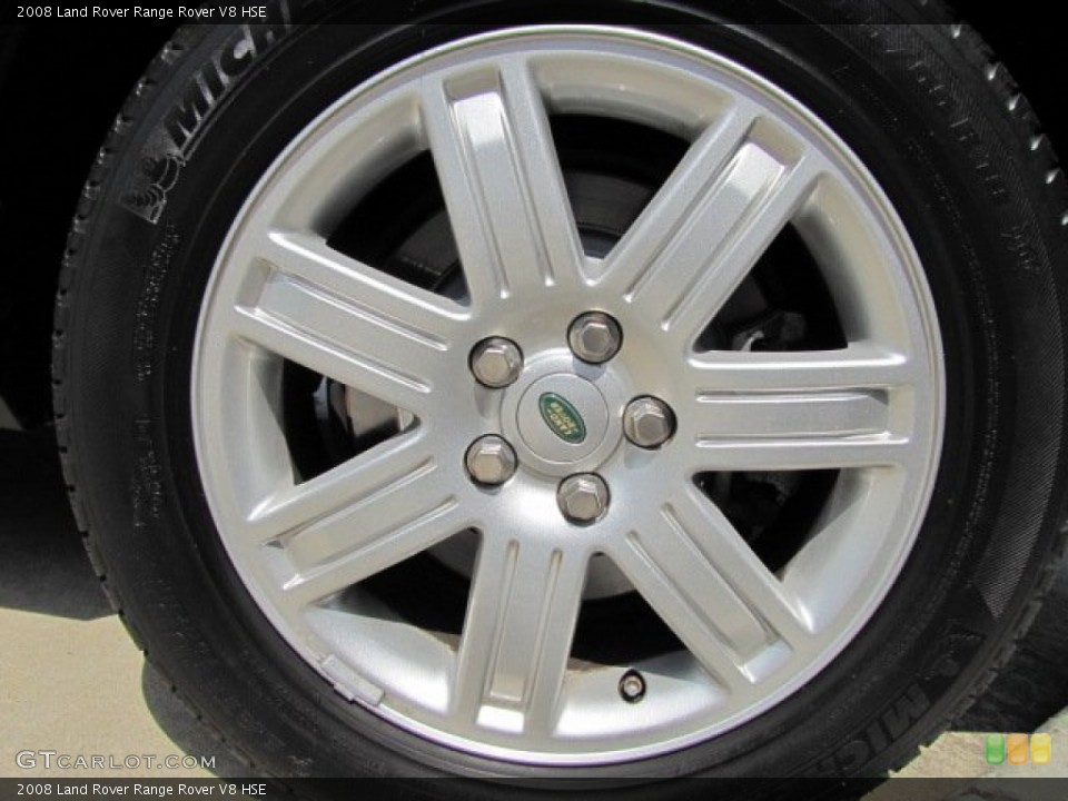 2008 Land Rover Range Rover V8 HSE Wheel and Tire Photo #63303303