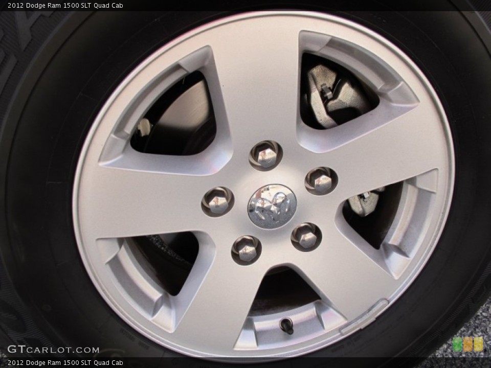 2012 Dodge Ram 1500 SLT Quad Cab Wheel and Tire Photo #63317300