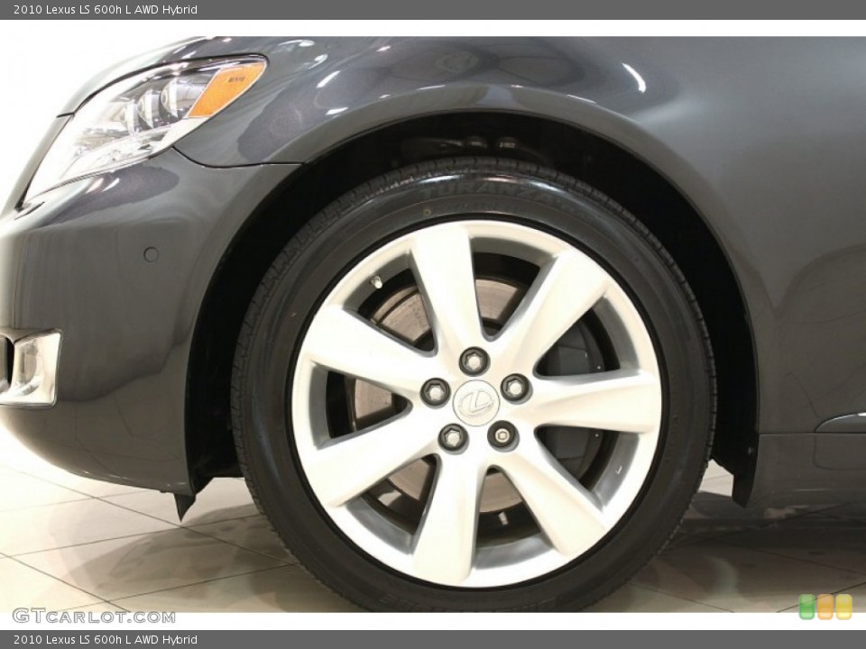 2010 Lexus LS 600h L AWD Hybrid Wheel and Tire Photo #63328132