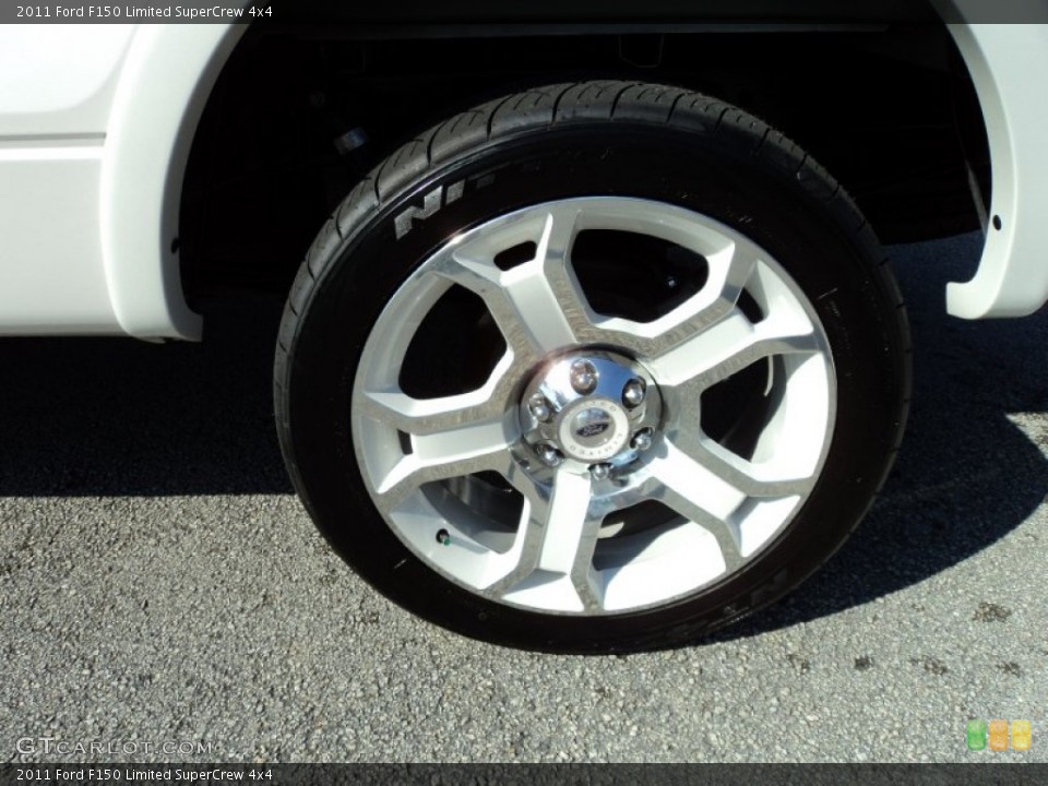 2011 Ford F150 Limited SuperCrew 4x4 Wheel and Tire Photo #63342884