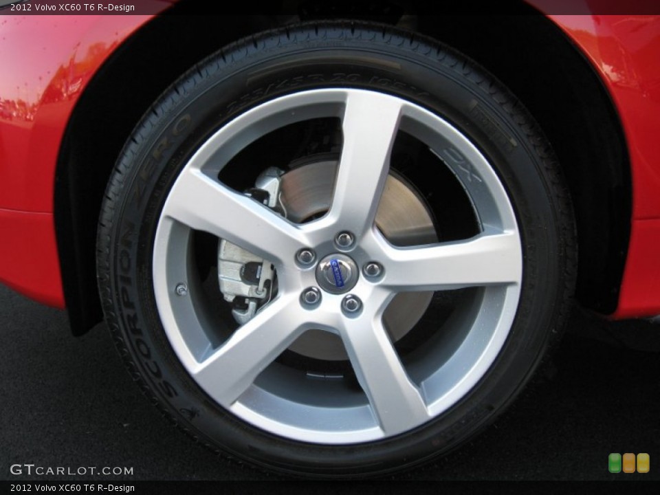2012 Volvo XC60 T6 R-Design Wheel and Tire Photo #63347099