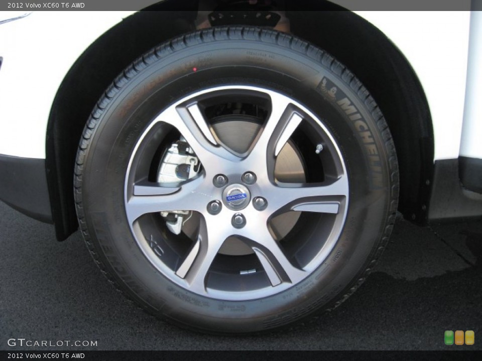 2012 Volvo XC60 T6 AWD Wheel and Tire Photo #63347393