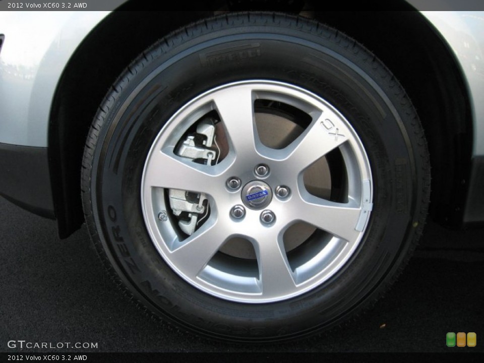2012 Volvo XC60 3.2 AWD Wheel and Tire Photo #63347681