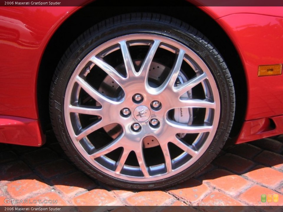 2006 Maserati GranSport Spyder Wheel and Tire Photo #63349456