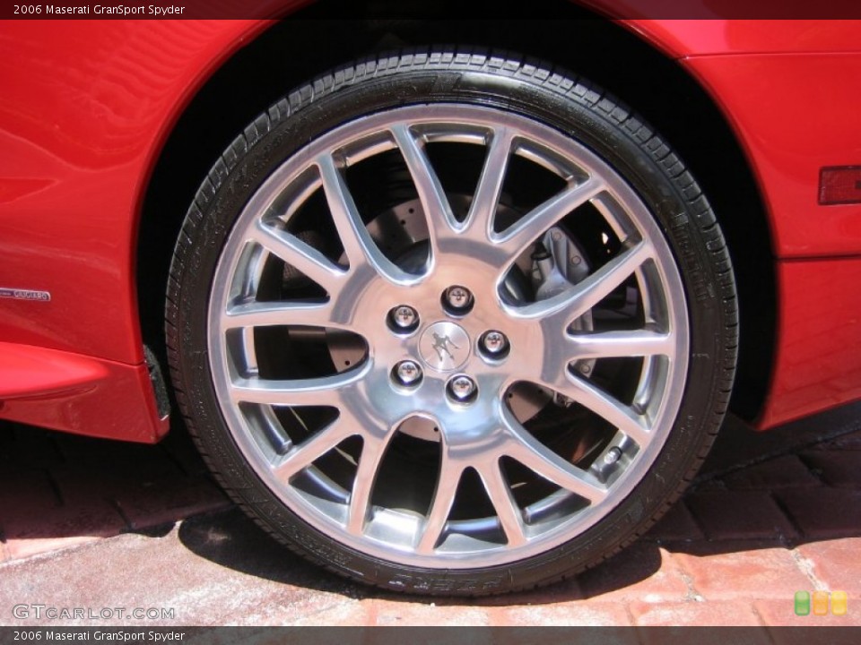 2006 Maserati GranSport Spyder Wheel and Tire Photo #63349463