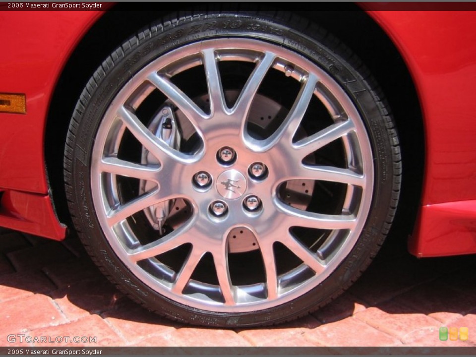 2006 Maserati GranSport Spyder Wheel and Tire Photo #63349481