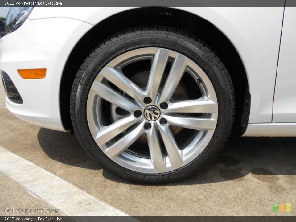 2012 Volkswagen Eos Executive Wheel and Tire Photo #63349904