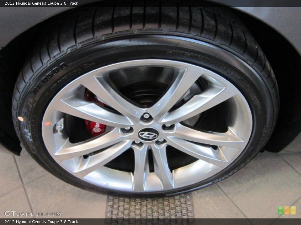 2012 Hyundai Genesis Coupe 3.8 Track Wheel and Tire Photo #63356486
