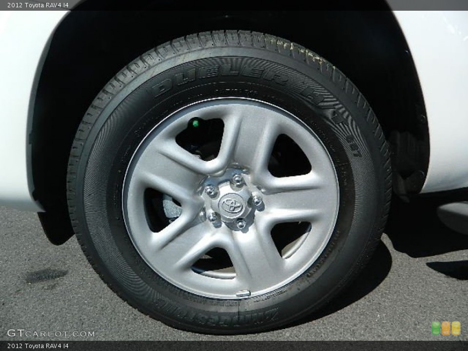 2012 Toyota RAV4 I4 Wheel and Tire Photo #63360269