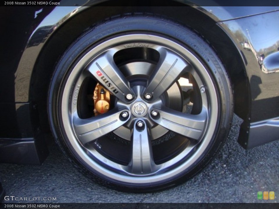 2008 Nissan 350Z NISMO Coupe Wheel and Tire Photo #63362926