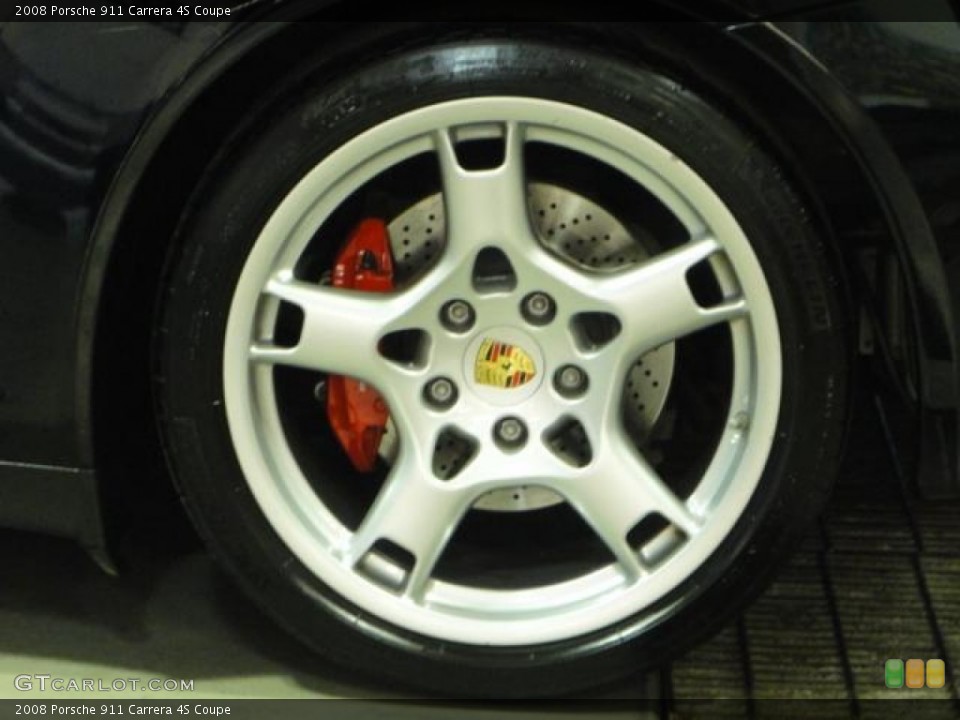 2008 Porsche 911 Carrera 4S Coupe Wheel and Tire Photo #63363602